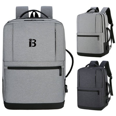 Laptop Backpack w/ USB Charging Port