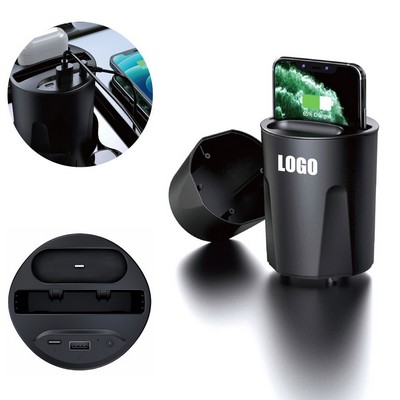 Wireless Car Charger Cup