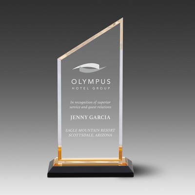 MirrorPeak Award™ (4"x7½"x1½")