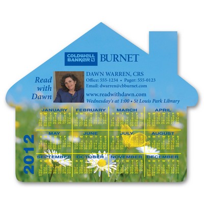 Re-Stick-It Decal (4.5"x3.75") House Shape