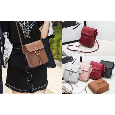 PU Leather Lady Single Shoulder Strap Bag
