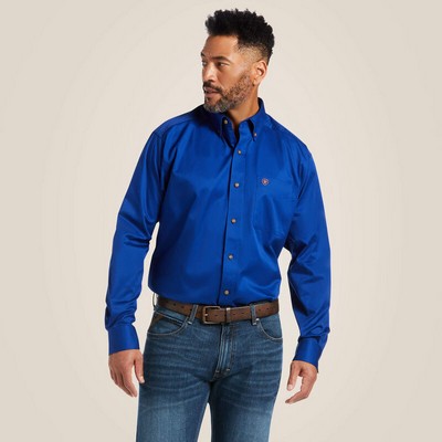 Ariat 10006660 SOLID TWILL CLSSC LS SHRT