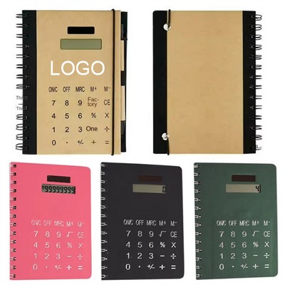 Ultra-Slim Mouse Pad with Integrated Solar Calculator