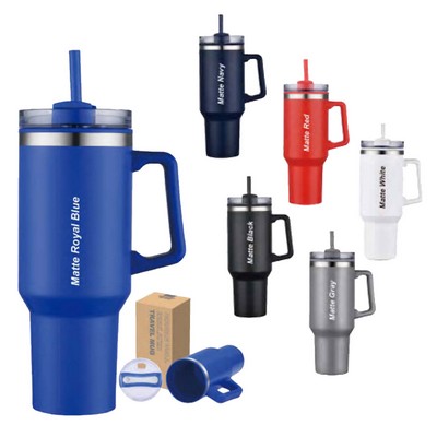 40 Oz SS Double Wall Insulated Travel Mug