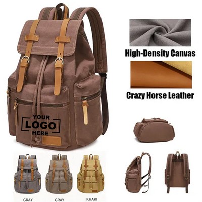 Vintage Canvas Laptop Backpack(Free Shipping)
