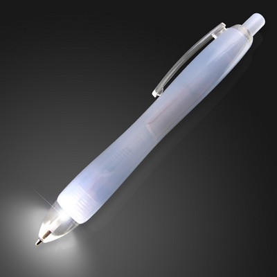 White Light Tip Pen with White LED