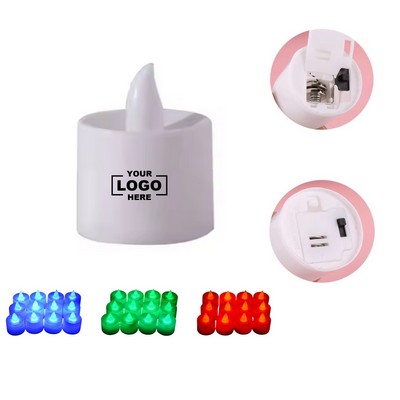 Electronic LED Candle for Atmosphere Enhancement