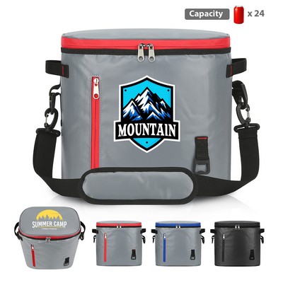 24 Can Waterproof Cooler Bag W/ Bottle Opener