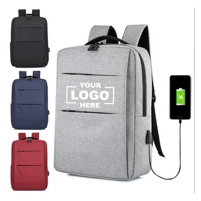 Travel Laptop Backpack with USB Charging Port