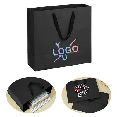 Elegant Black Tote Bag