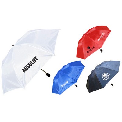 Foldable Umbrella - 40" Arc and Folds Into Compact 13"
