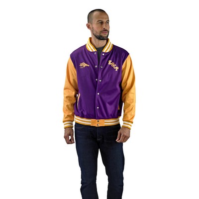 Varsity Jacket Snap Front