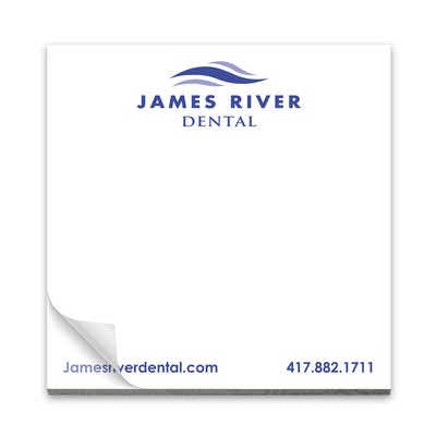 Paper Note Pad 3 x 3, 25 pages, w/ magnet