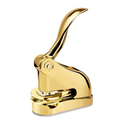 Gold Custom Artwork Deluxe Seal (Up To 1 5/8" Diameter)