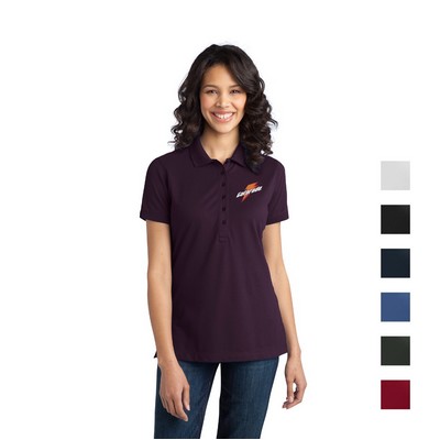 Port Authority® Women's Stretch Pique Polo