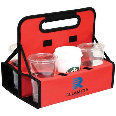 600D Polyester Fiber 6 Packs Cup Holder