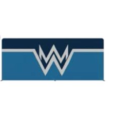 WaveLine® Rectangular Media Panel w/Frame & Single Sided Graphics (20'x8')