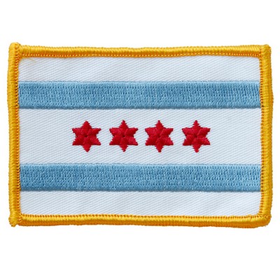 50% Coverage Embroidery Patches-3.5"