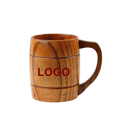 Wooden Mug (4.13"x 3.15")