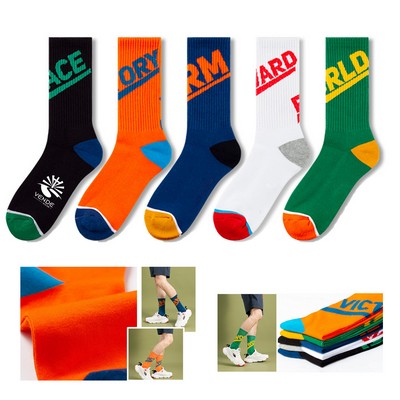 Cotton Casual Crew Socks