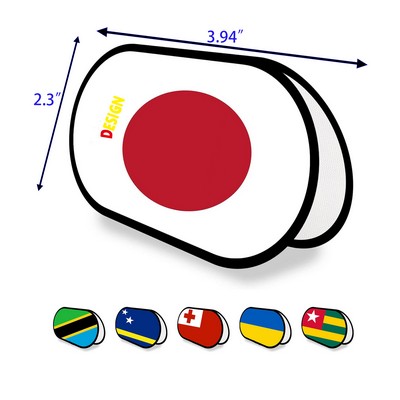 Flag Oval Advertising Stand