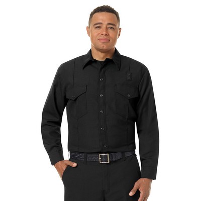 Workrite Shirts - Men's Classic Long Sleeve Western Firefighter Shirt