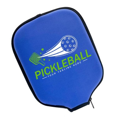 Full Color Neoprene Pickle Ball Paddle Sleeve