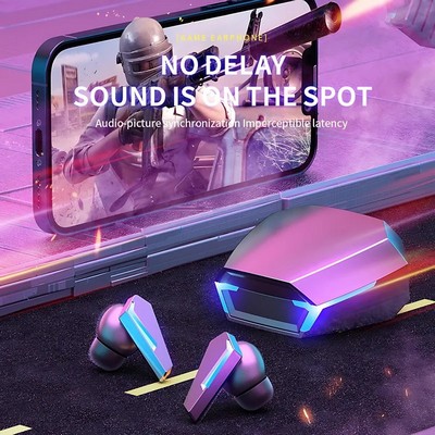 Newest TWS LED Light in Ear Gaming Earphone
