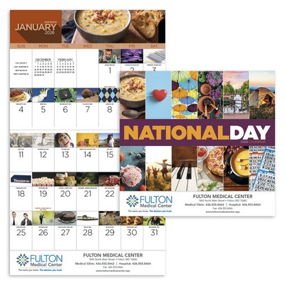 13 Month National Day - Stapled