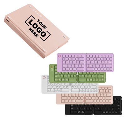 Compact Foldable Wireless Keyboard
