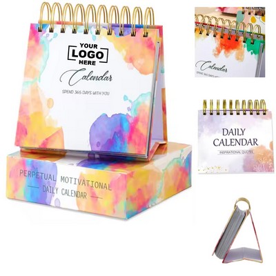 2025 Multifunctional Creative and Inspirational Desktop Calendar