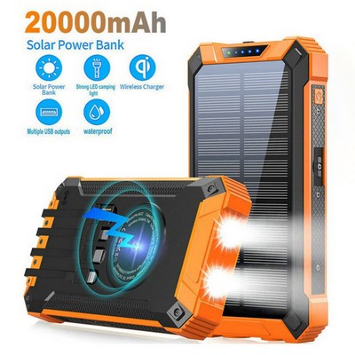 Solar Power Bank 20000mAh