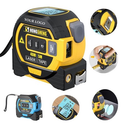 3 in 1 Digital Laser Distance Meters with LCD Display