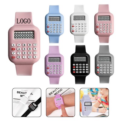 Calculator Watch for the Wrist