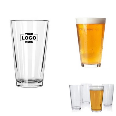 Pint Glass with a 16 - Oz Capacity