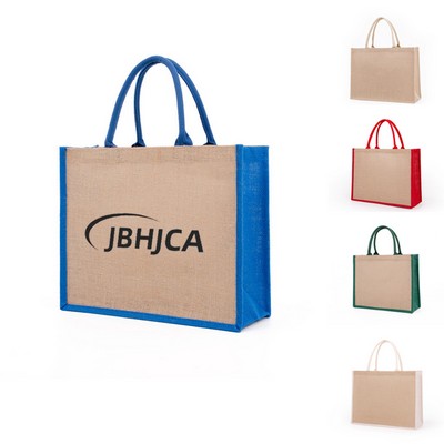 Jute Tote Bag
