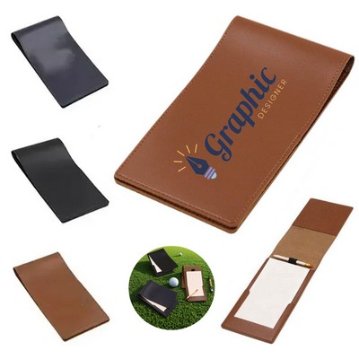 Portable PU Leather Golf Integral Book