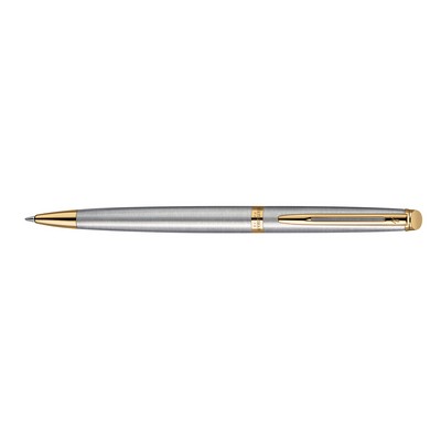 Waterman Hemisphere Ballpoint Stainless Steel Gold Trim