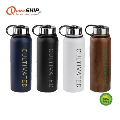 Redwood 40oz Stainless Steel Water Bottle-40 oz
