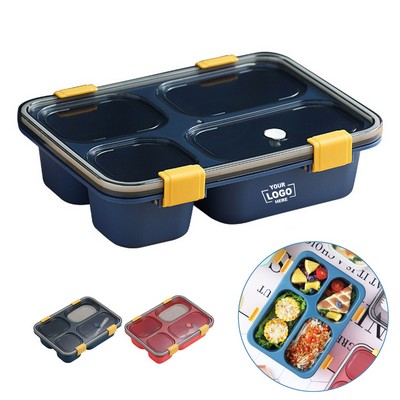 4-Compartment Meal Prep Bento Box with Lids(Free Shipping)