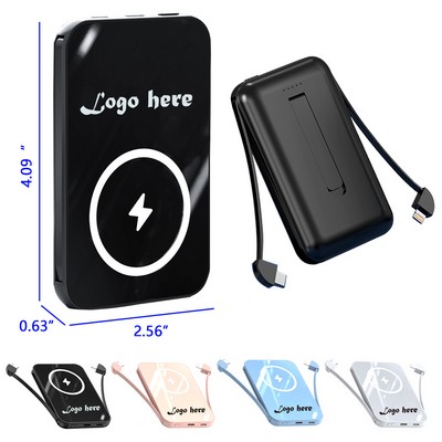 5000mAh Magnetic Wireless Fast Charging Power Bank