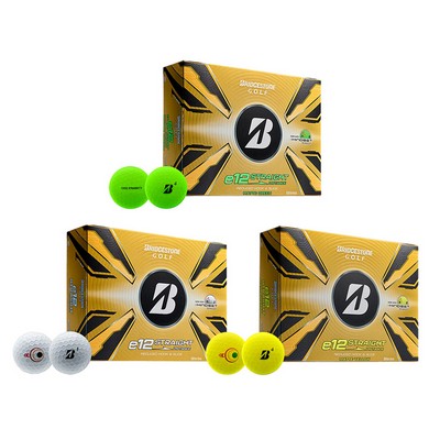 Bridgestone® E12 Straight Distance Golf Balls (Dozen)