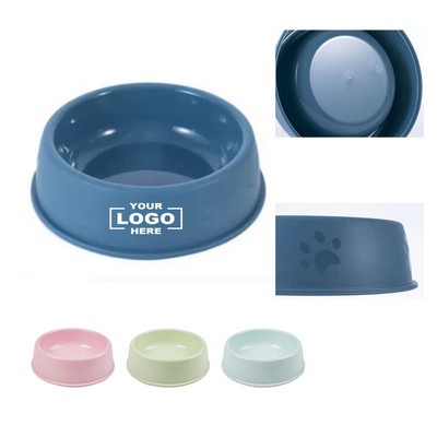 Pet Bowl with a Simple Round - Mouth Design