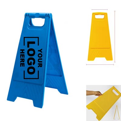 Vibrant Hued Plastic Safety Caution Floor Marker