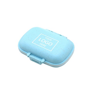 8 Compartments Travel Pill Box