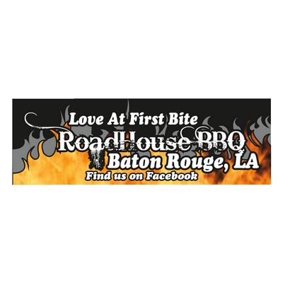 Full Color Bumper Sticker | Rectangle | 3" x 9" | White Vinyl