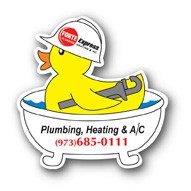 Re-Stick-It Decal (3"x3") Duck Shape