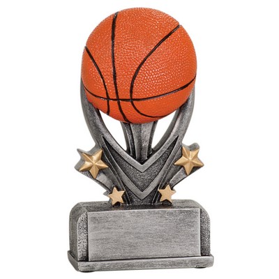 Varsity Sport Resin Basketball Award - 7"