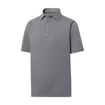 FootJoy Solid Lisle Set on Placket Polo