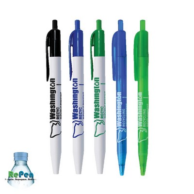 RePen® - USA Recycled Water Bottle (rPET) Rectractable